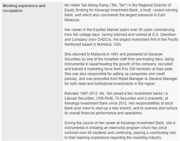 Announcement: Change in Boardroom (Helen Tan) 251121 - 03