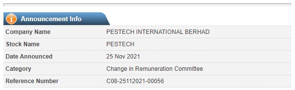 Announcement: Change in Remuneration Committee (Ng Chee Hoong) 251121 - 02