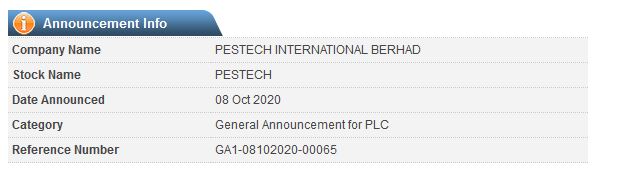 Announcement: Declaration of Special Dividend_08102020 - 02
