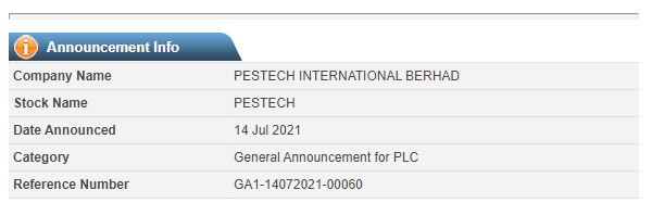 Announcement: Dealing During Closed Period 140721 - 03