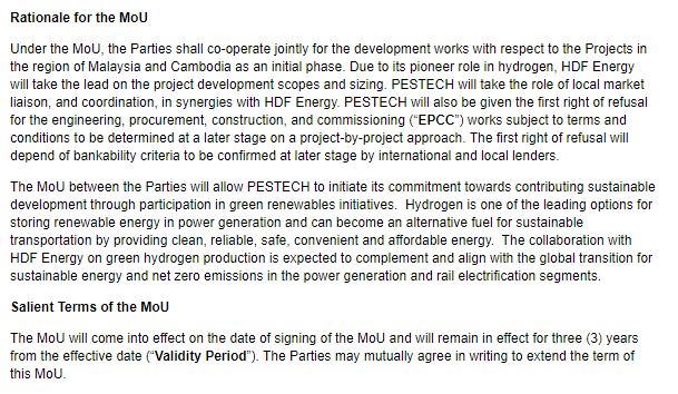 Announcement: MoU Between PESTECH & HDF Energy 24052022 - 03