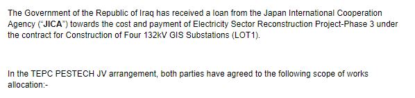 Announcement: Contract Agreement with MOE Iraq 30052023 - 02