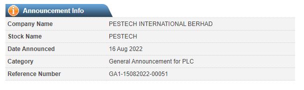Announcement: Announcement by PCL 16082022 - 02