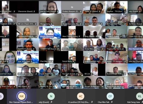 Hospis Malaysia Virtual Treasure Hunt - Briefing Session