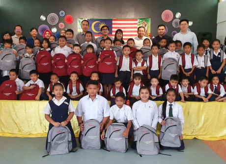Sponsorship of School Bags_SK St Martin
