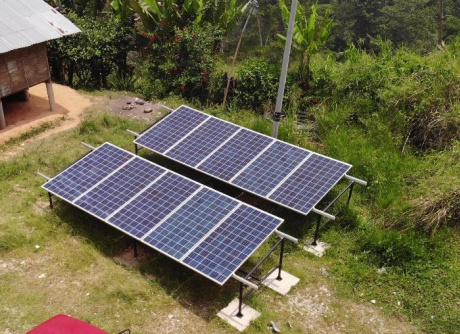 Rural Electrification Solution - 3.4kW Solar Panels