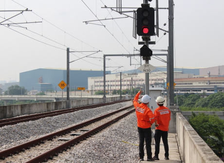Rail Link From Subang Commuter Station to Subang Skypark