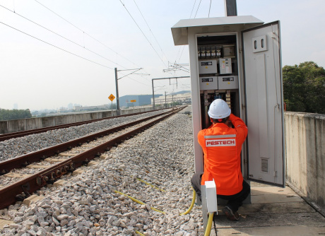 Rail Link From Subang Commuter Station to Subang Skypark