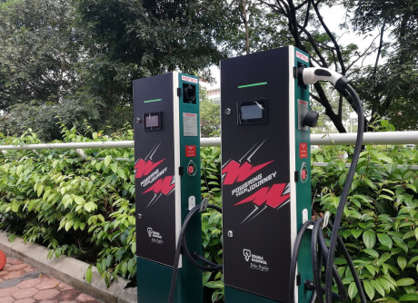 PESTECH EV Charger Station at Shaftsbury Square, Cyberjaya