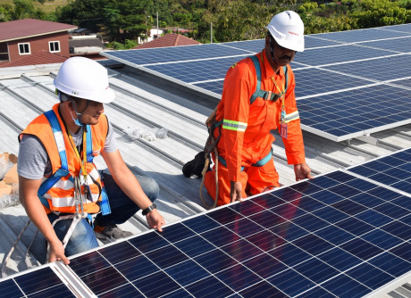 Rooftop Solar Solution at PESTECH's Office