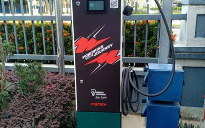 7kW EV Charger Station at TNB Jalan Timur, Kuala Lumpur